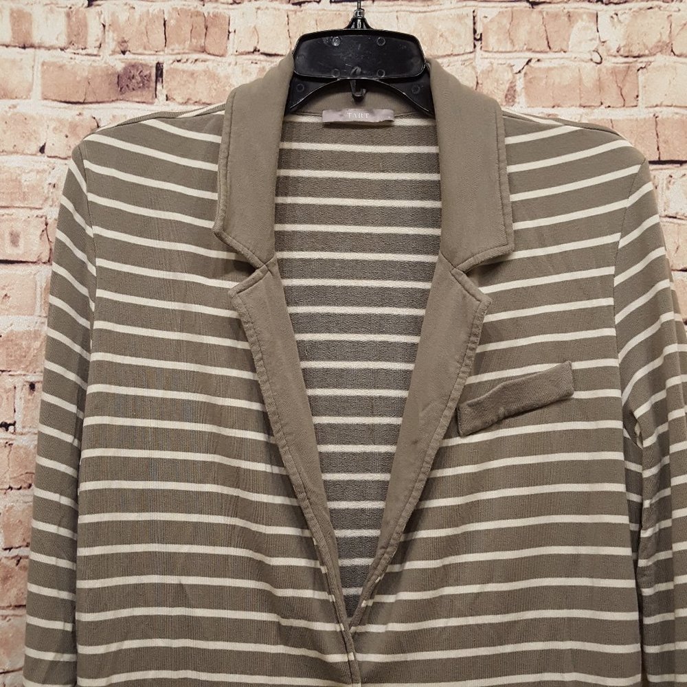 Tart Cardigan Gray/White Size Large - Picture 2 of 13